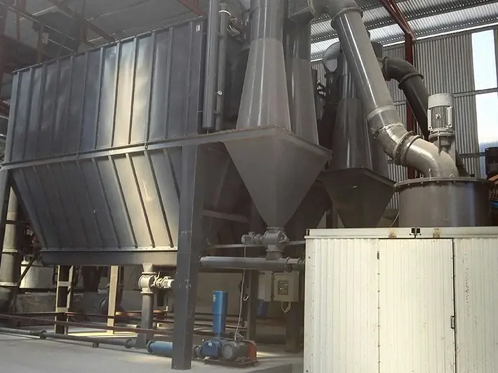 China SCM grinding mill project